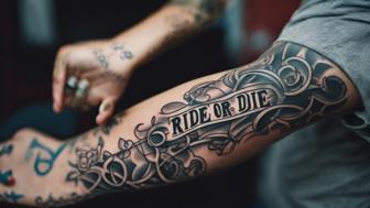 Die Bedeutung des 'Ride or Die' Tattoos: Freundschaft, Loyalität und mehr