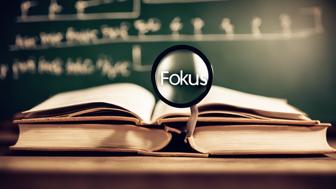 Foki Bedeutung: Die essentielle Erklärung des Plurals von Fokus