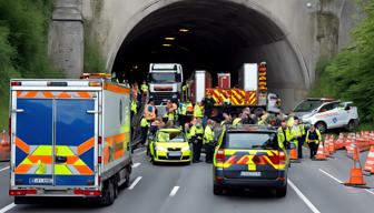 Lkw steckt unter Brücke: Zufahrtsstraße in Mülheim gesperrt