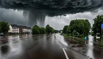 Unwetterwarnung: Starkregen überzieht EN-Kreis