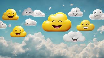 Wolken Emoji in WhatsApp: Bedeutung und Verwendung des Wolken Emoji WhatsApp Bedeutung